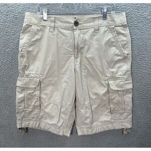 Urban Pipeline Shorts Mens 36 Tan Cargo Pockets Baggy Workwear Grunge Skater Y2K